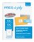 PRES-a-ply White Labels, 8-1/2" x 11", Permanent-Adhesive, 1-up, 100 labels